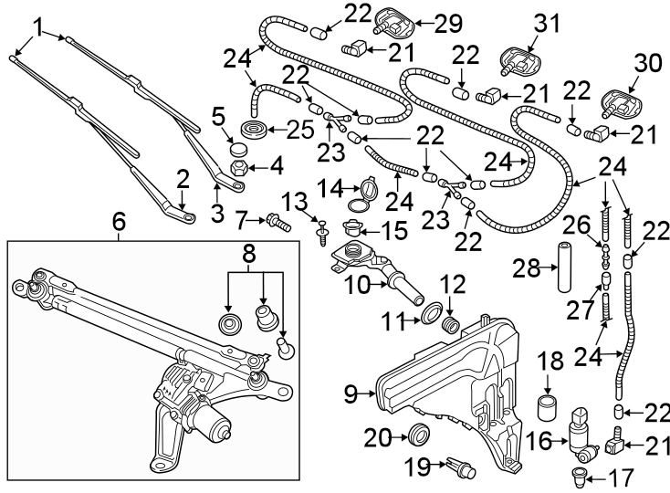 4WINDSHIELD. WIPER & WASHER COMPONENTS.https://images.simplepart.com/images/parts/motor/fullsize/1392420.png