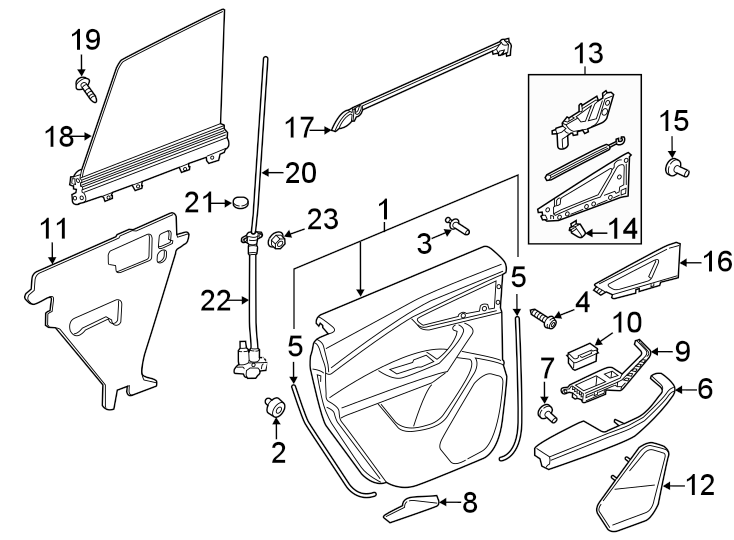 1REAR DOOR. INTERIOR TRIM.https://images.simplepart.com/images/parts/motor/fullsize/1392695.png