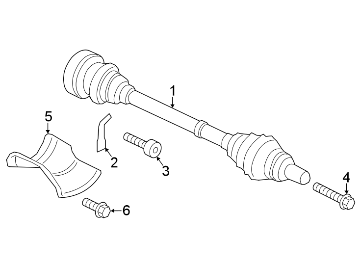 Rear suspension. Drive axles.