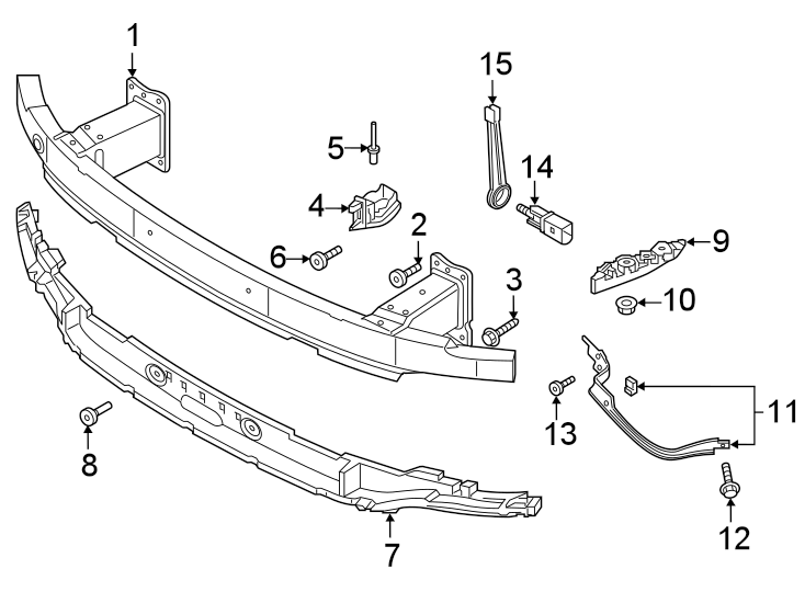 15Front bumper & grille. Bumper cover.https://images.simplepart.com/images/parts/motor/fullsize/1394010.png