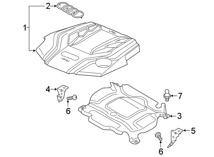 1Engine / transaxle. Engine appearance cover.https://images.simplepart.com/images/parts/motor/fullsize/1394275.png