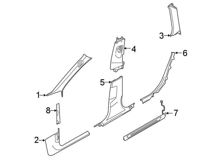 7Pillars. Rocker & floor. Interior trim.https://images.simplepart.com/images/parts/motor/fullsize/1394600.png