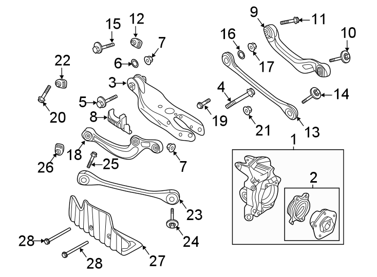 1Rear suspension. Suspension components.https://images.simplepart.com/images/parts/motor/fullsize/1394720.png