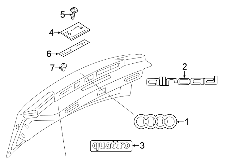 1Lift gate. Exterior trim.https://images.simplepart.com/images/parts/motor/fullsize/1394805.png