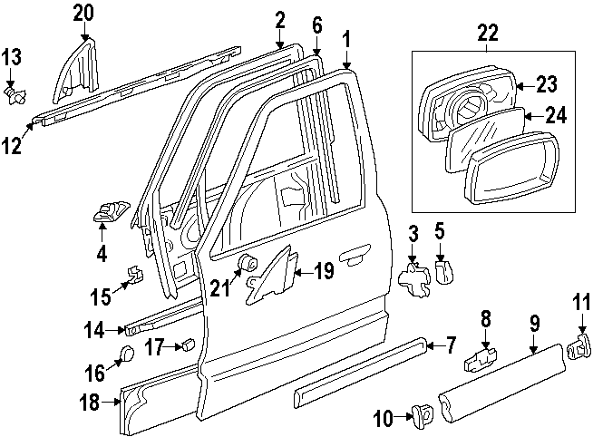 12FRONT DOOR. DOOR & COMPONENTS.https://images.simplepart.com/images/parts/motor/fullsize/1395390.png