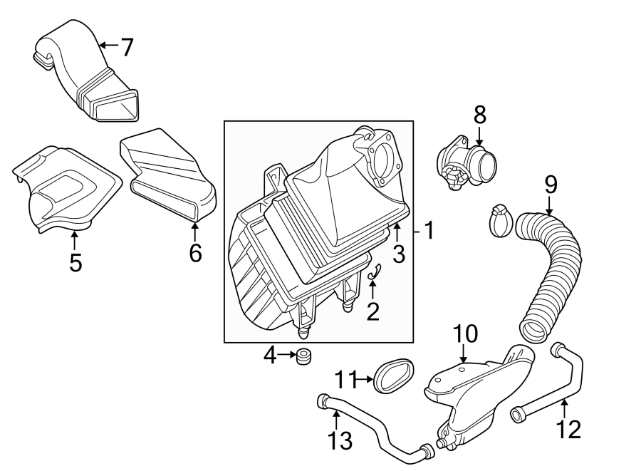 1ENGINE / TRANSAXLE. AIR INTAKE.https://images.simplepart.com/images/parts/motor/fullsize/1396105.png