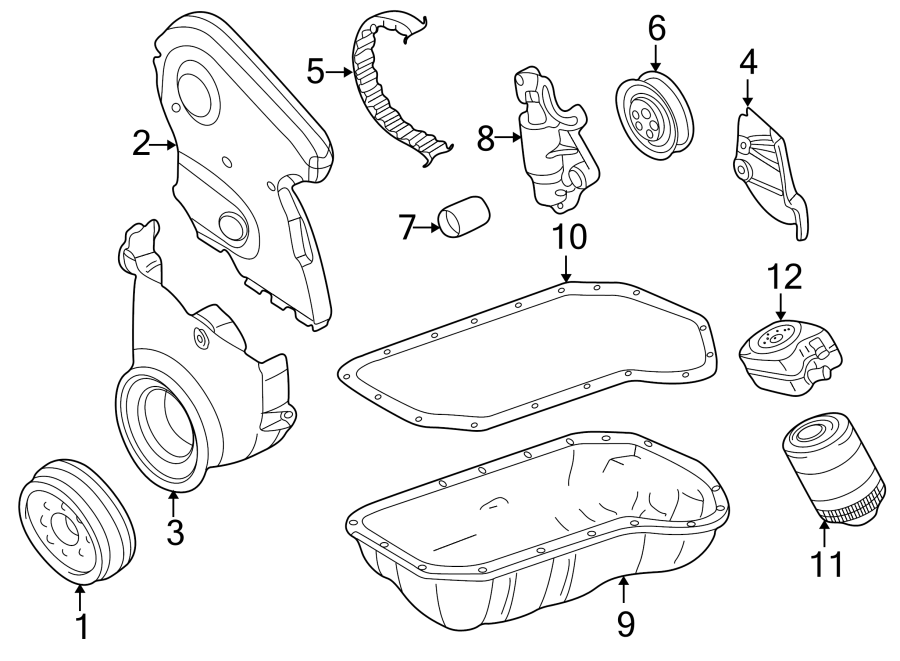 ENGINE / TRANSAXLE. ENGINE PARTS.