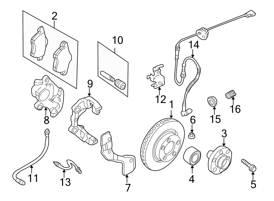 2FRONT SUSPENSION. BRAKE COMPONENTS.https://images.simplepart.com/images/parts/motor/fullsize/1396145.png