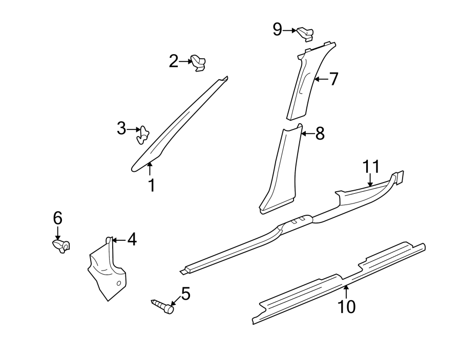 6PILLARS. ROCKER & FLOOR. INTERIOR TRIM.https://images.simplepart.com/images/parts/motor/fullsize/1396275.png