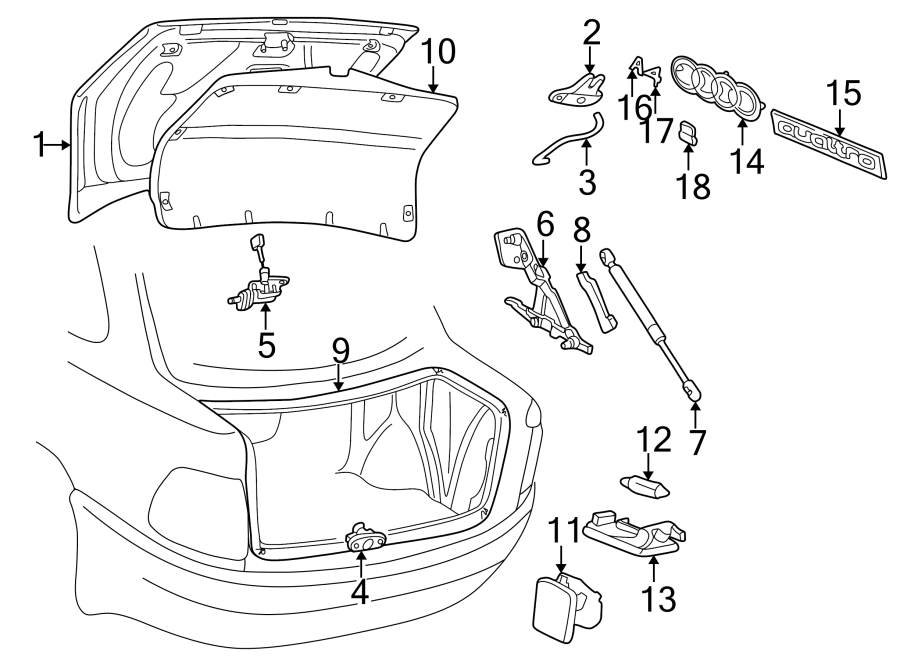 6TRUNK LID. EXTERIOR TRIM. LID & COMPONENTS.https://images.simplepart.com/images/parts/motor/fullsize/1396390.png