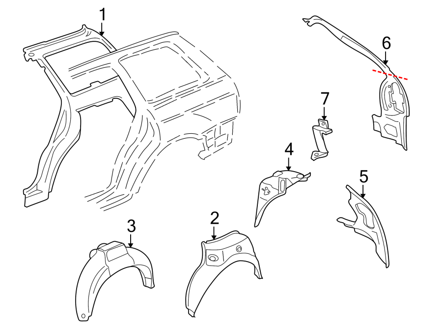 7QUARTER PANEL. INNER STRUCTURE.https://images.simplepart.com/images/parts/motor/fullsize/1396485.png