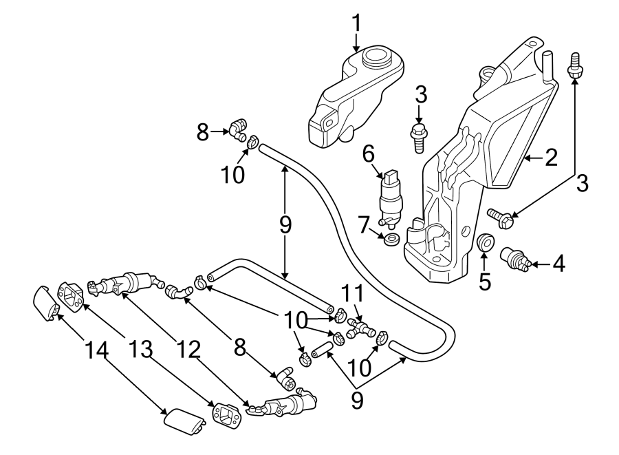 11Front lamps. Washer components.https://images.simplepart.com/images/parts/motor/fullsize/1397020.png