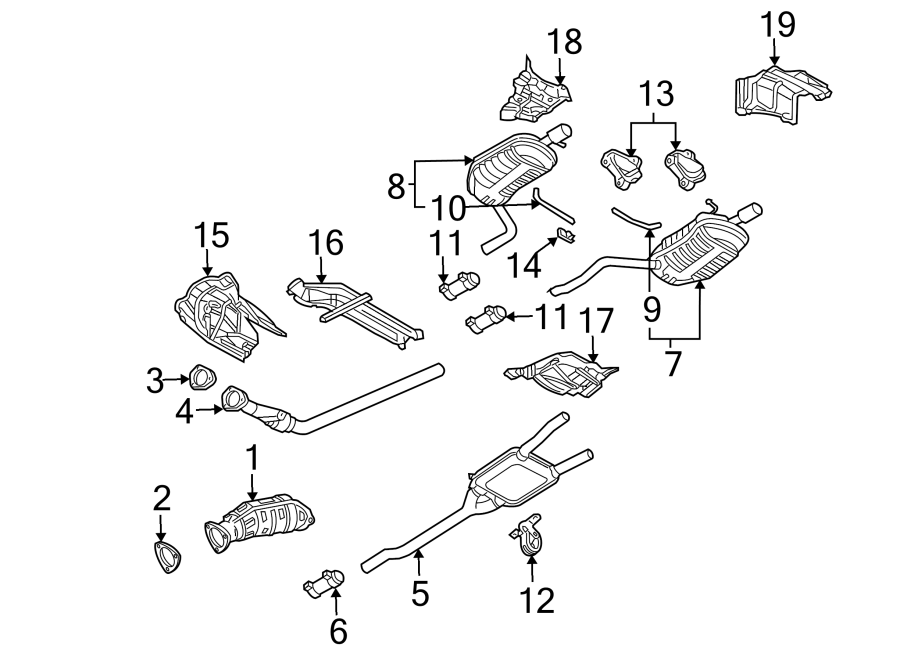 3Exhaust system. Exhaust components.https://images.simplepart.com/images/parts/motor/fullsize/1397275.png