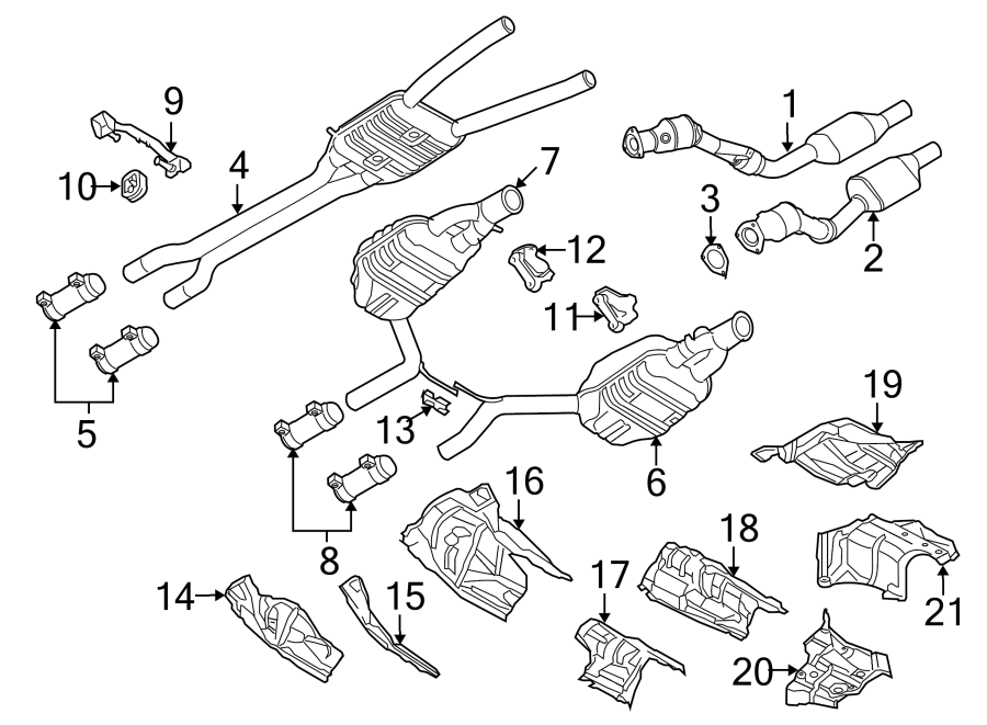 2EXHAUST SYSTEM. EXHAUST COMPONENTS.https://images.simplepart.com/images/parts/motor/fullsize/1397297.png