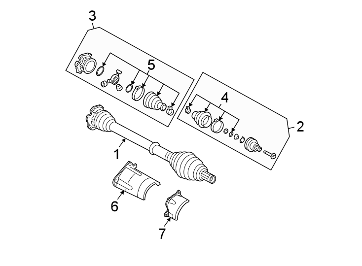 FRONT SUSPENSION. DRIVE AXLES.