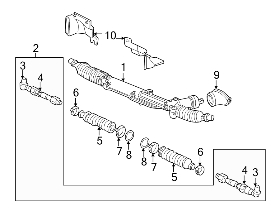 STEERING GEAR & LINKAGE.