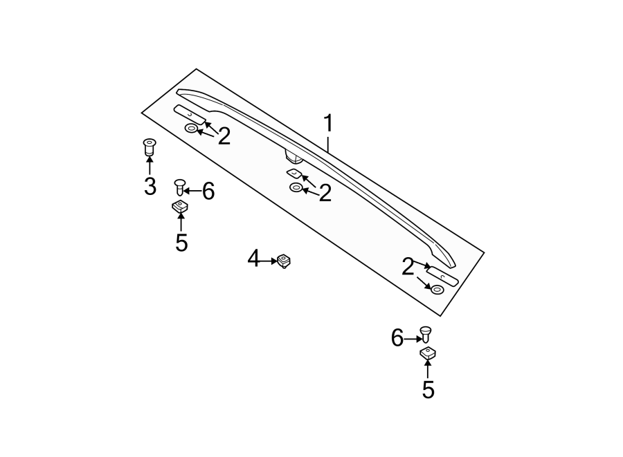 6ROOF. LUGGAGE CARRIER.https://images.simplepart.com/images/parts/motor/fullsize/1397550.png