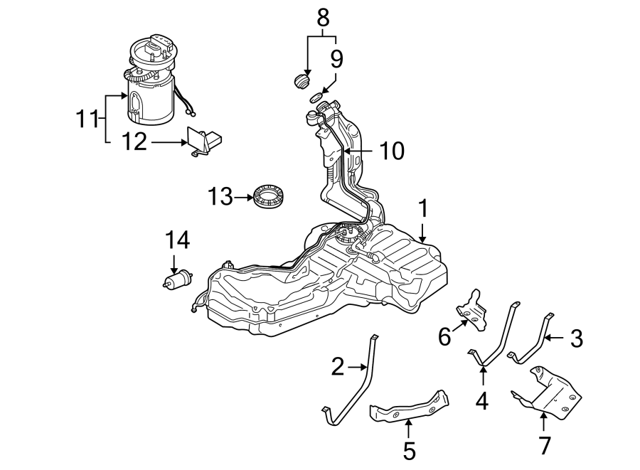 FUEL SYSTEM COMPONENTS.