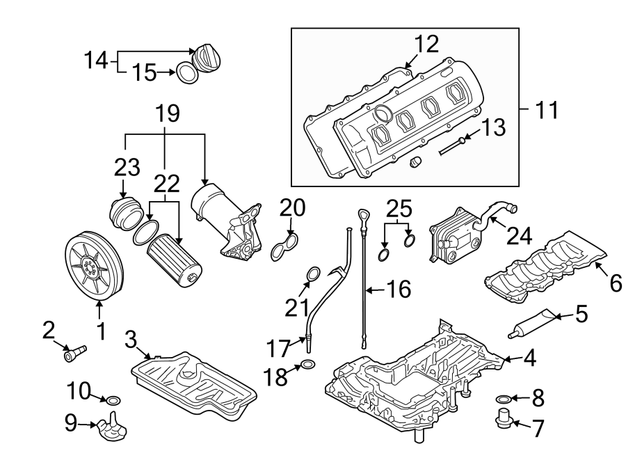 ENGINE / TRANSAXLE. ENGINE PARTS.