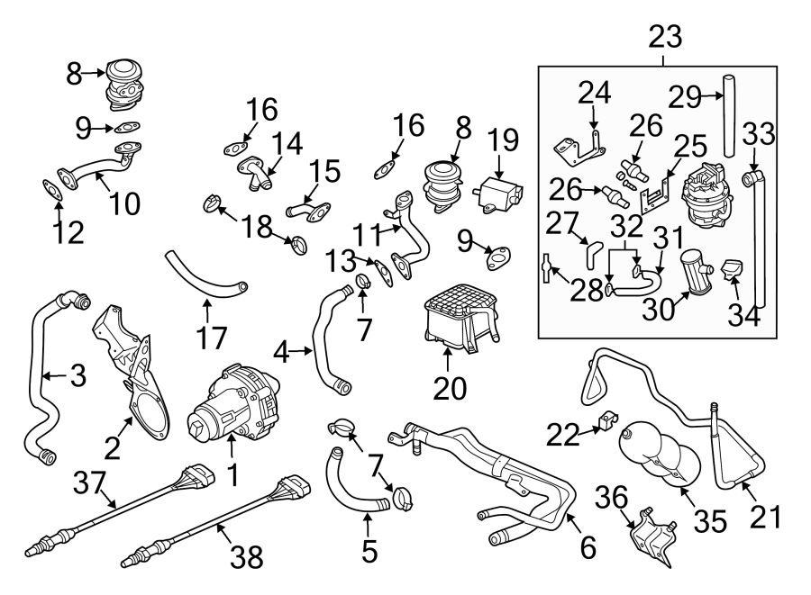 27EMISSION SYSTEM. EMISSION COMPONENTS.https://images.simplepart.com/images/parts/motor/fullsize/1398435.png