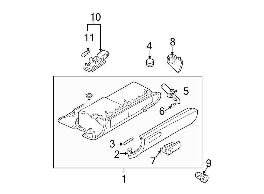 4INSTRUMENT PANEL. GLOVE BOX.https://images.simplepart.com/images/parts/motor/fullsize/1398595.png