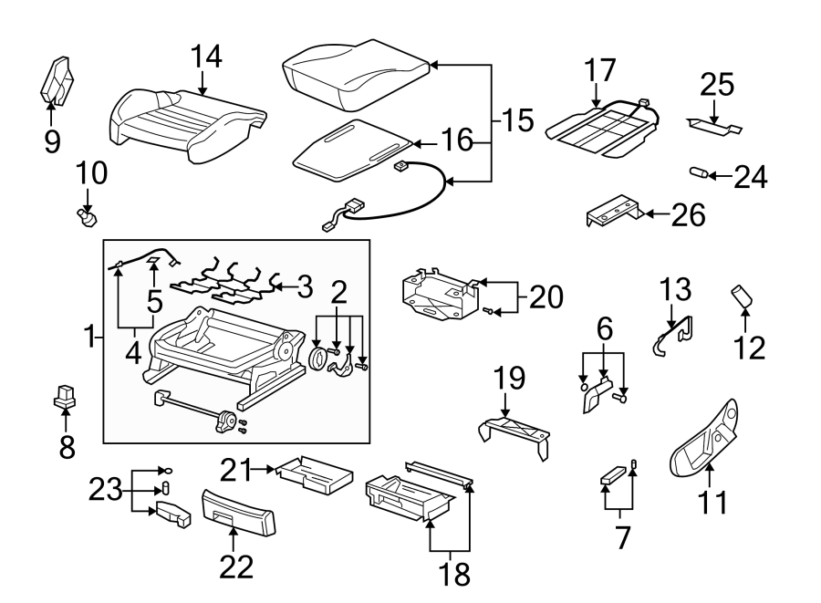 10SEATS & TRACKS. FRONT SEAT COMPONENTS.https://images.simplepart.com/images/parts/motor/fullsize/1398640.png