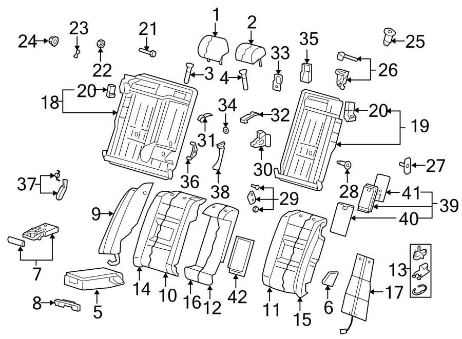 27SEATS & TRACKS. REAR SEAT COMPONENTS.https://images.simplepart.com/images/parts/motor/fullsize/1398680.png