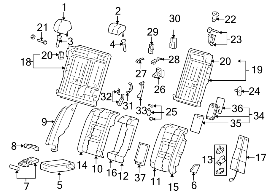 24SEATS & TRACKS. REAR SEAT COMPONENTS.https://images.simplepart.com/images/parts/motor/fullsize/1398681.png