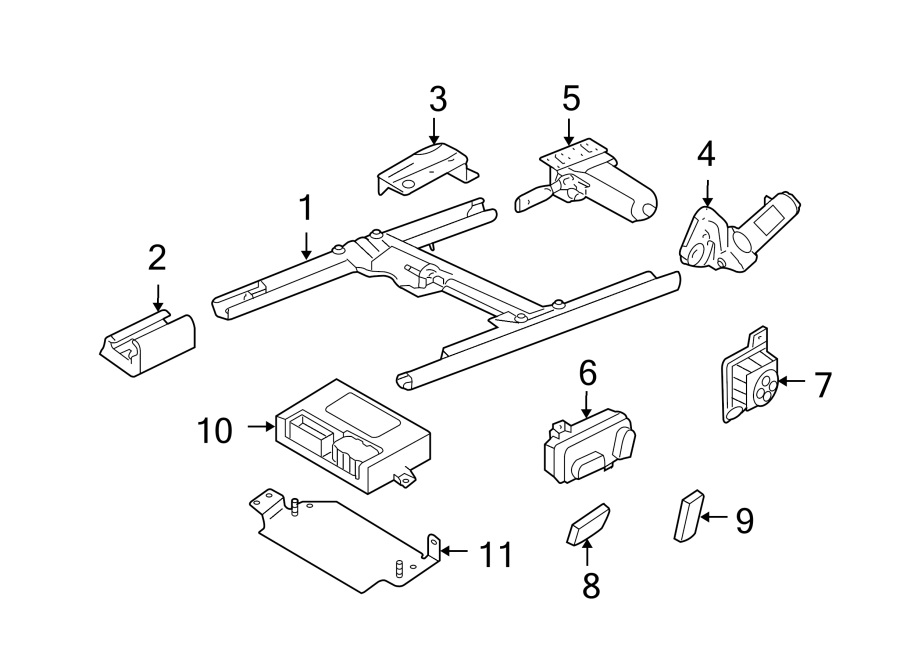 SEATS & TRACKS. TRACKS & COMPONENTS.