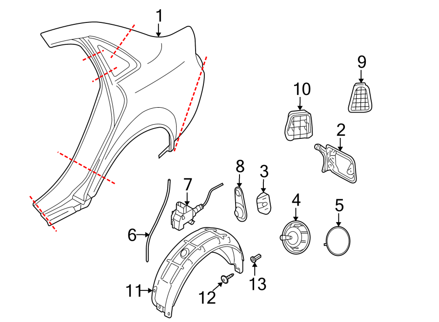 7QUARTER PANEL & COMPONENTS.https://images.simplepart.com/images/parts/motor/fullsize/1398835.png