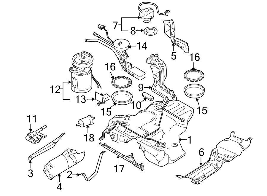 FUEL SYSTEM COMPONENTS.