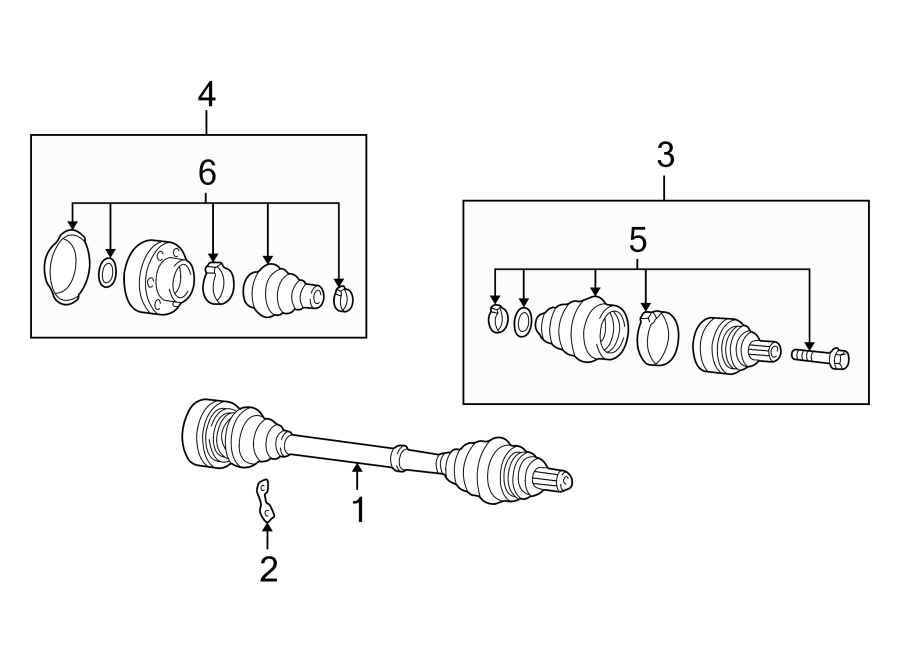 REAR SUSPENSION. DRIVE AXLES.