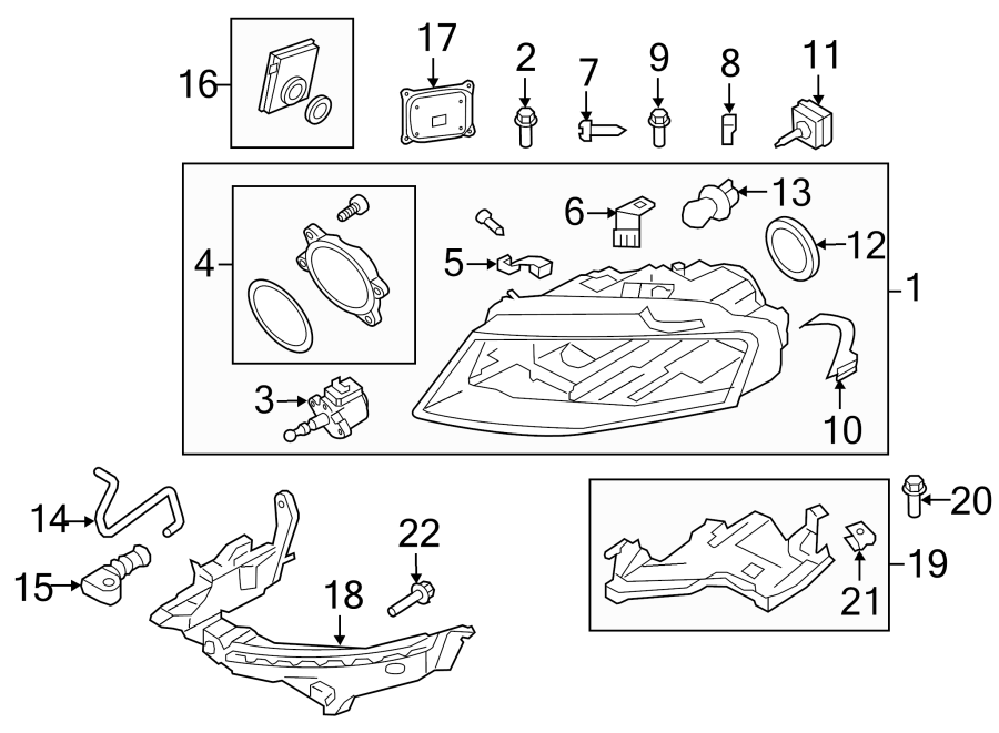 1FRONT LAMPS. HEADLAMP COMPONENTS.https://images.simplepart.com/images/parts/motor/fullsize/1399035.png