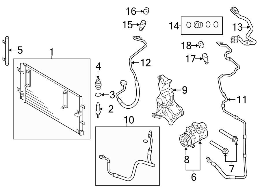 5AIR CONDITIONER & HEATER. COMPRESSOR & LINES. CONDENSER.https://images.simplepart.com/images/parts/motor/fullsize/1399140.png