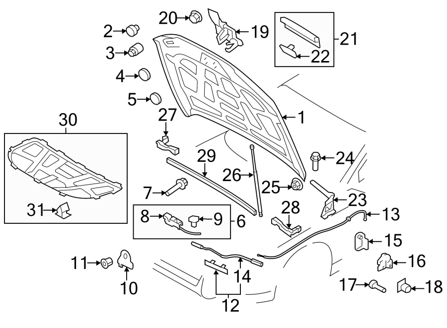 23HOOD & COMPONENTS.https://images.simplepart.com/images/parts/motor/fullsize/1399160.png