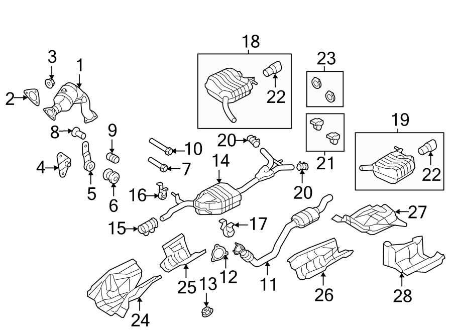 2EXHAUST SYSTEM. EXHAUST COMPONENTS.https://images.simplepart.com/images/parts/motor/fullsize/1399365.png