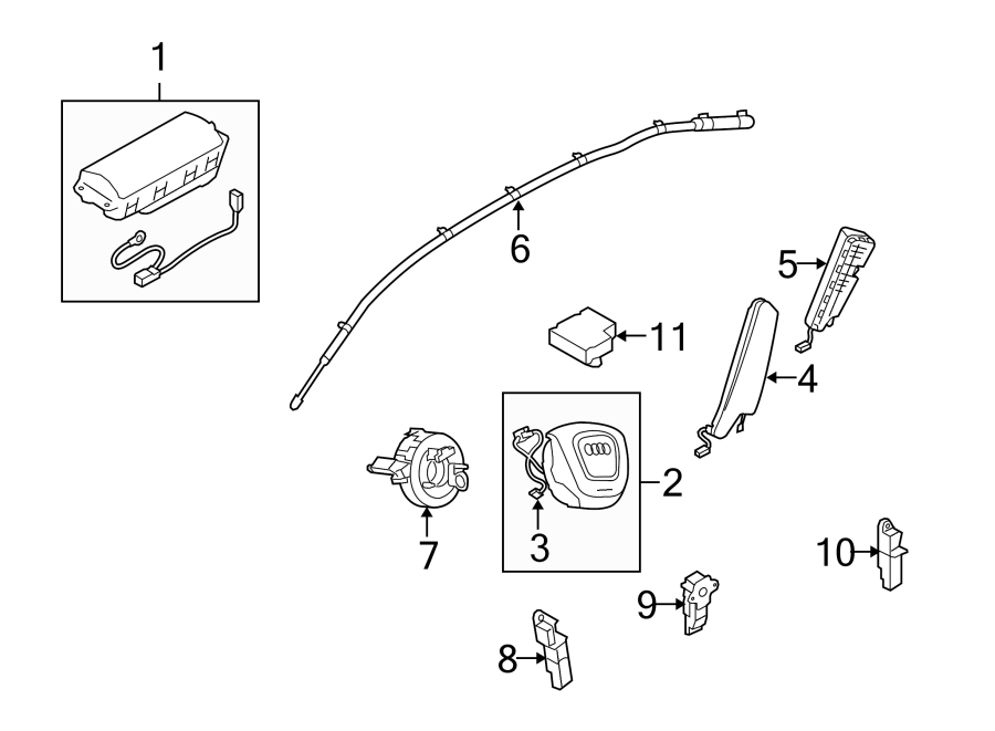 2RESTRAINT SYSTEMS. AIR BAG COMPONENTS.https://images.simplepart.com/images/parts/motor/fullsize/1399560.png