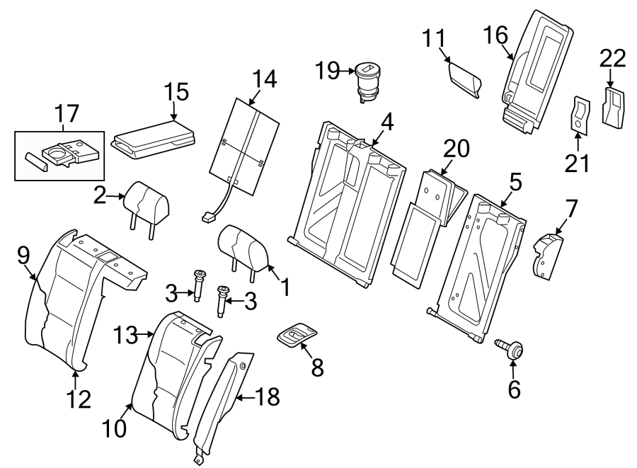 21SEATS & TRACKS. REAR SEAT COMPONENTS.https://images.simplepart.com/images/parts/motor/fullsize/1399600.png