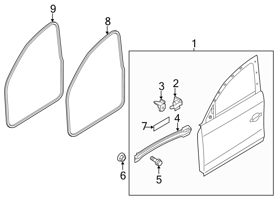 9FRONT DOOR. DOOR & COMPONENTS.https://images.simplepart.com/images/parts/motor/fullsize/1399690.png