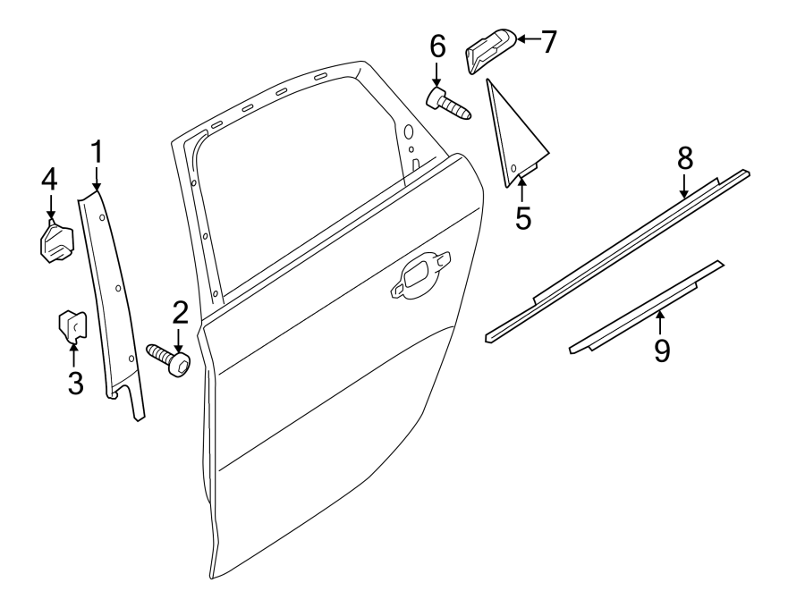 8REAR DOOR. EXTERIOR TRIM.https://images.simplepart.com/images/parts/motor/fullsize/1399725.png