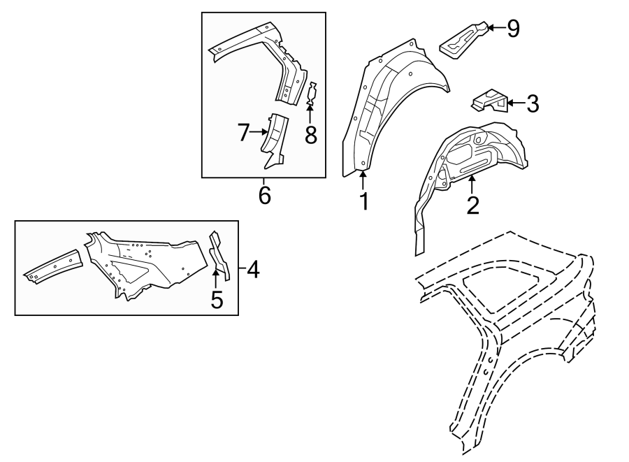 2QUARTER PANEL. INNER STRUCTURE.https://images.simplepart.com/images/parts/motor/fullsize/1399785.png