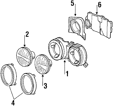 FRONT LAMPS. HEADLAMPS.