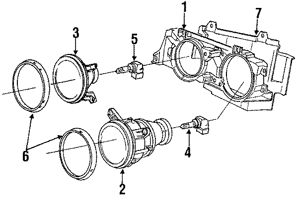 FRONT LAMPS. HEADLAMPS.