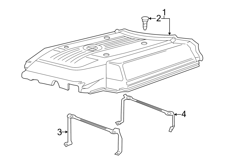 ENGINE APPEARANCE COVER.