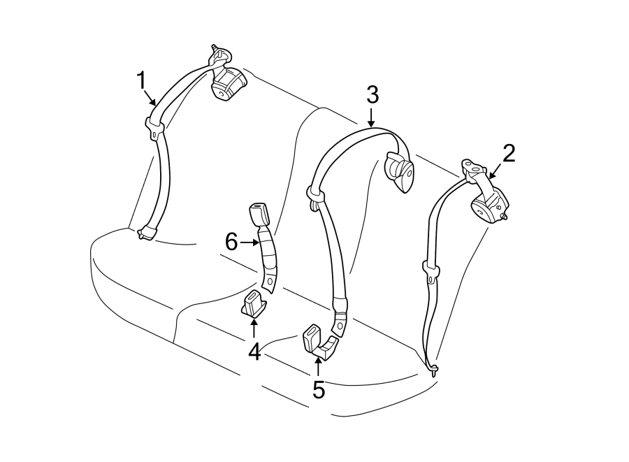 1RESTRAINT SYSTEMS. REAR SEAT BELTS.https://images.simplepart.com/images/parts/motor/fullsize/1911392.png