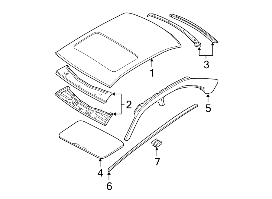 5EXTERIOR TRIM. ROOF & COMPONENTS.https://images.simplepart.com/images/parts/motor/fullsize/1911430.png