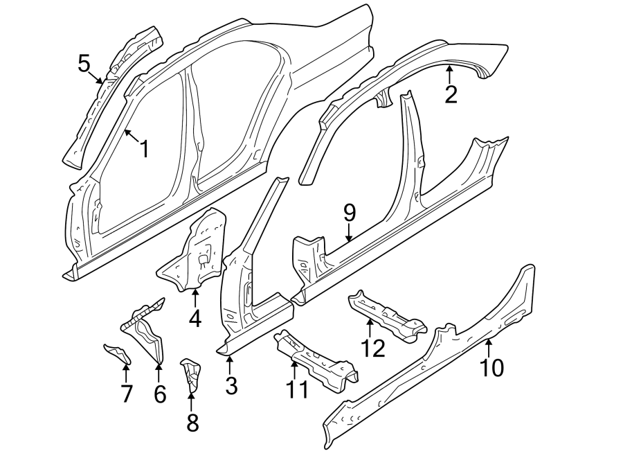 10PILLARS. ROCKER & FLOOR. CENTER PILLAR & ROCKER. HINGE PILLAR. UNISIDE.https://images.simplepart.com/images/parts/motor/fullsize/1911445.png