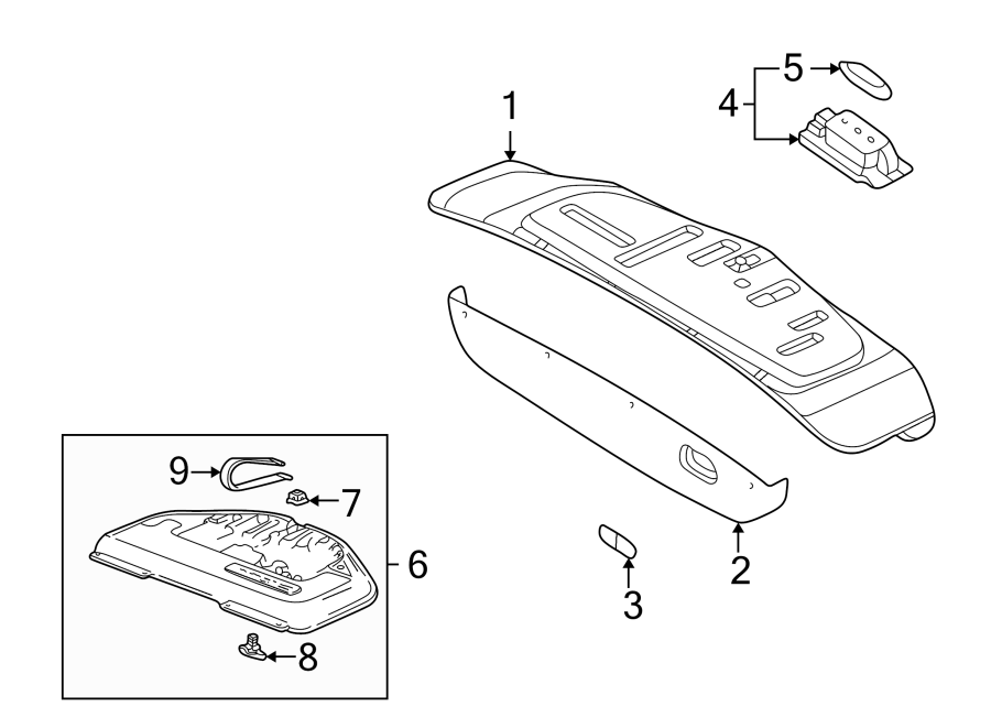 TRUNK LID. INTERIOR TRIM.https://images.simplepart.com/images/parts/motor/fullsize/1911570.png