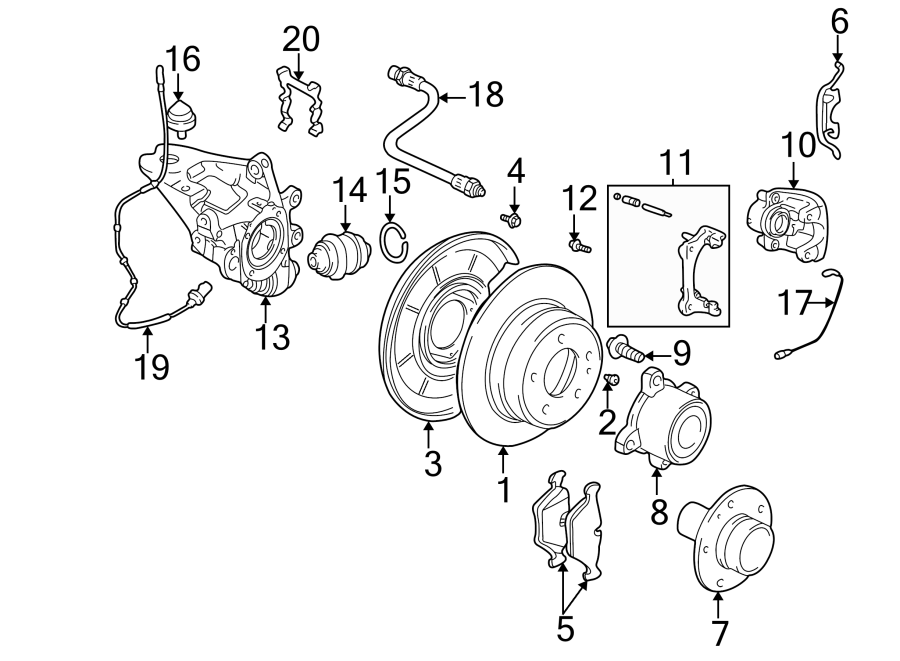 14REAR SUSPENSION. BRAKE COMPONENTS.https://images.simplepart.com/images/parts/motor/fullsize/1911680.png