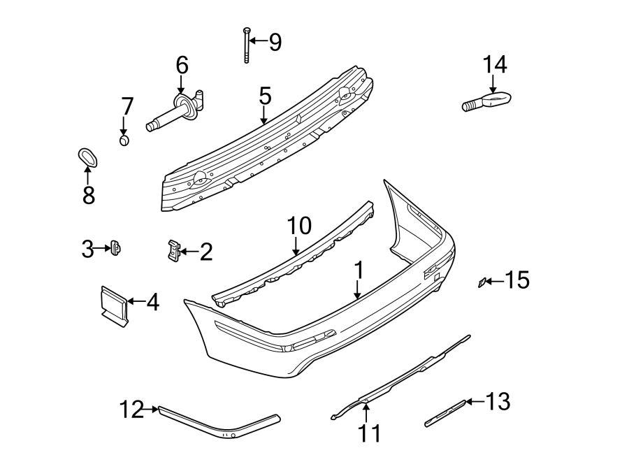 5REAR BUMPER. BUMPER & COMPONENTS.https://images.simplepart.com/images/parts/motor/fullsize/1911720.png